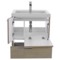 Wall Mount Bathroom Vanity, Modern, 23